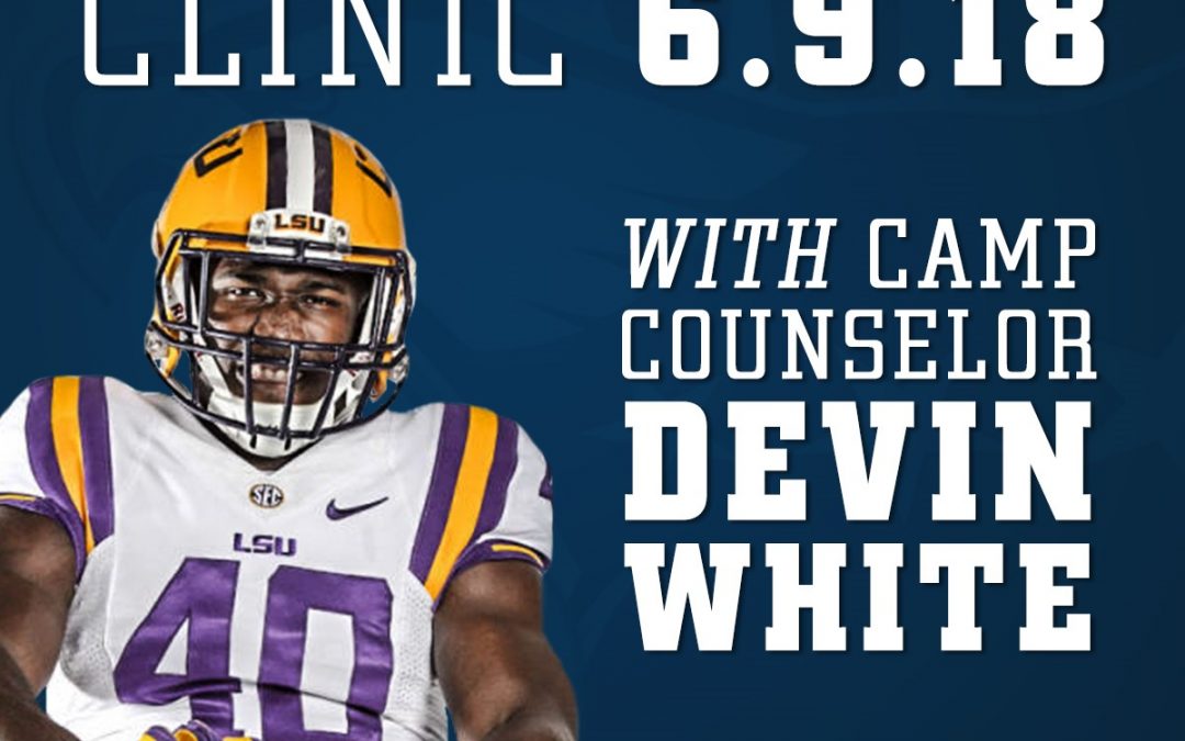 LSU’s Devin White to be Camp Counselor at Youth Football Clinic