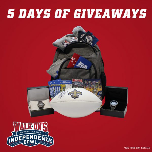 Five Days of Giveaways Begins Monday, December 14