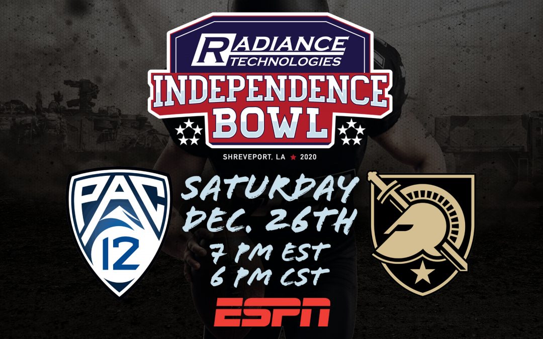 2020 Radiance Technologies Independence Bowl Set for Saturday, December 26