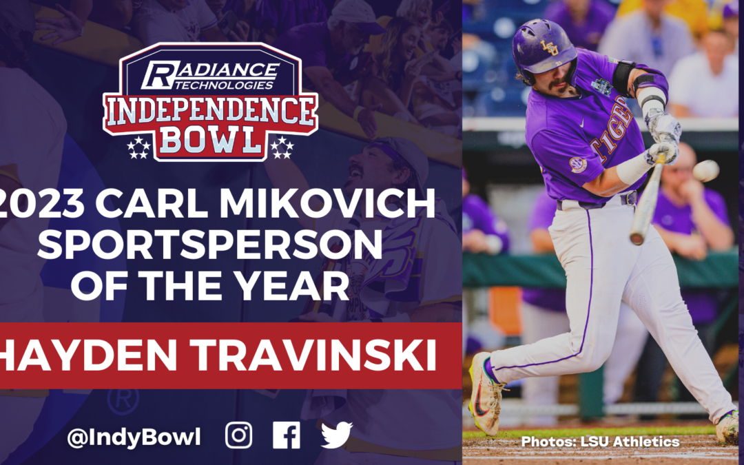 Hayden Travinski Named 2023 Carl Mikovich Sportsperson of the Year