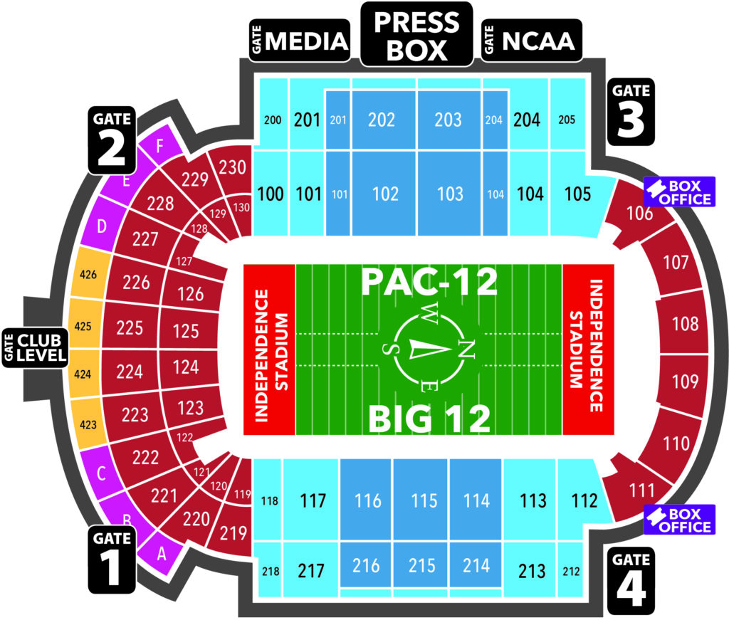 Stadium Map 2023