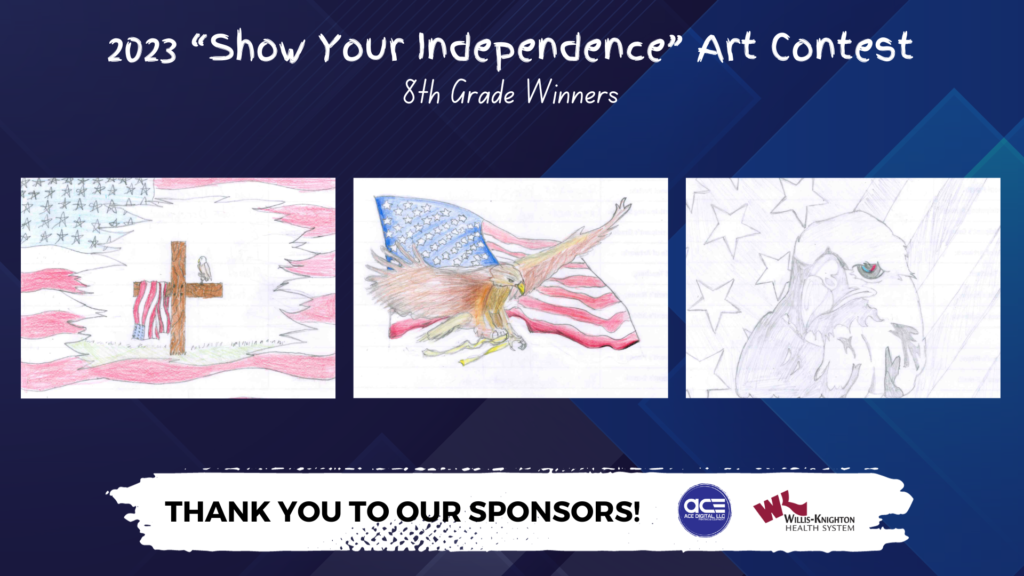 Winners of 2023 "Show Your Independence" Art Contest Announced