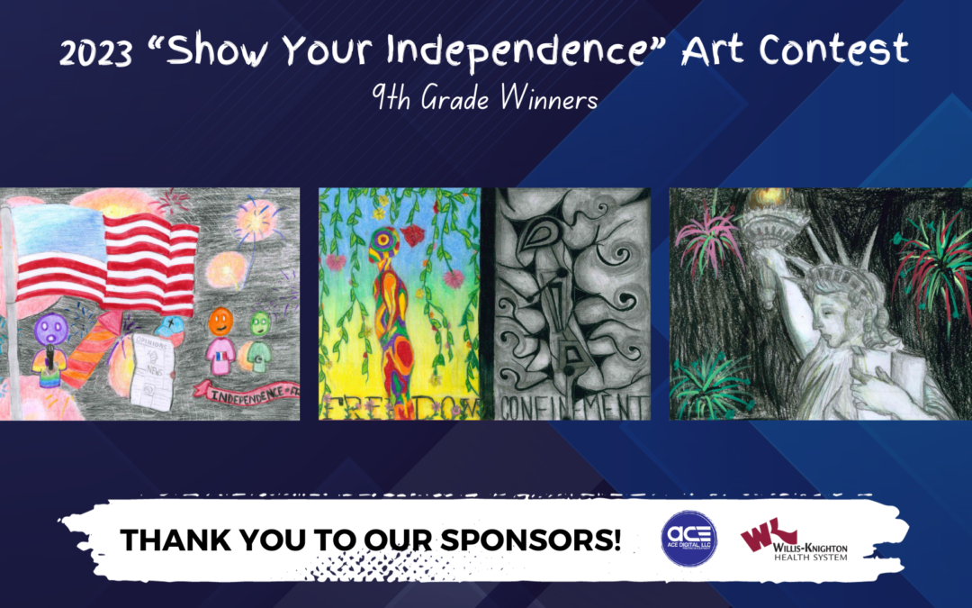 Winners of 2023 “Show Your Independence” Art Contest Announced