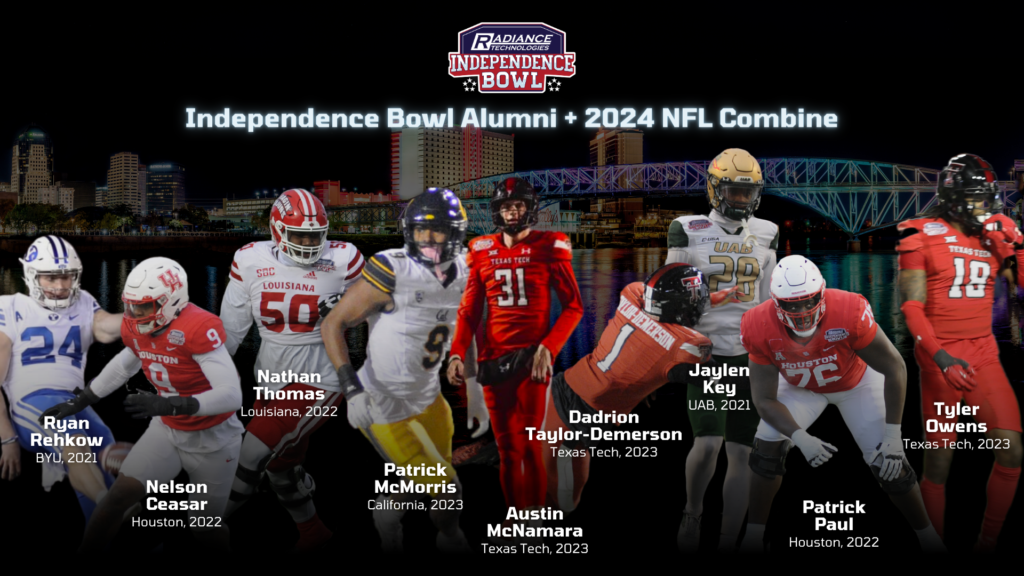 Nine Players to Watch for at 2024 NFL Scouting Combine Radiance Technologies Independence Bowl