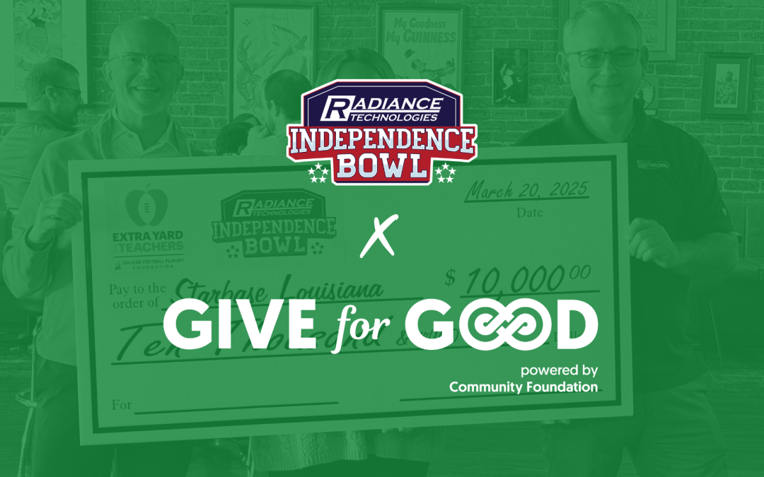 Independence Bowl Foundation Receives Over $10,000 in Donations Through Give for Good