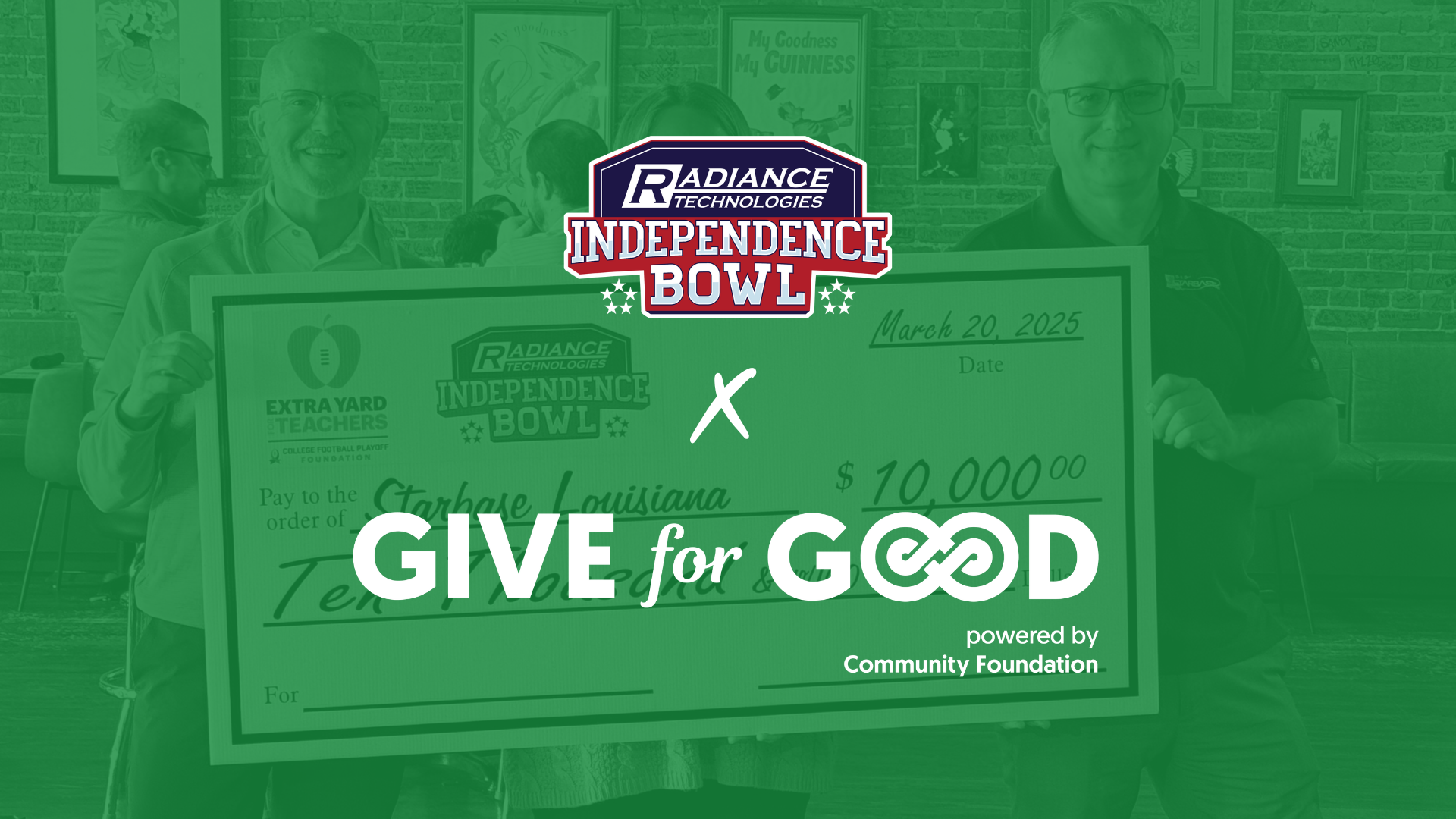 Independence Bowl Foundation Receives Over $10,000 in Donations Through ...