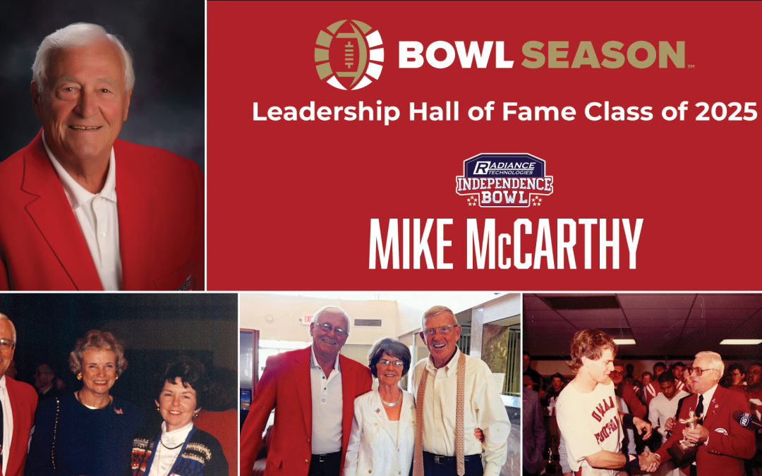 Former Chairman Mike McCarthy Named to the 2025 Bowl Season Leadership Hall of Fame Class
